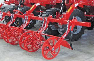 GPS capable planters, with steerable axles, to take