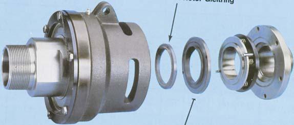 balanced mechanical seal Carbon Graphite/ Tungsten Carbide - standard and Si