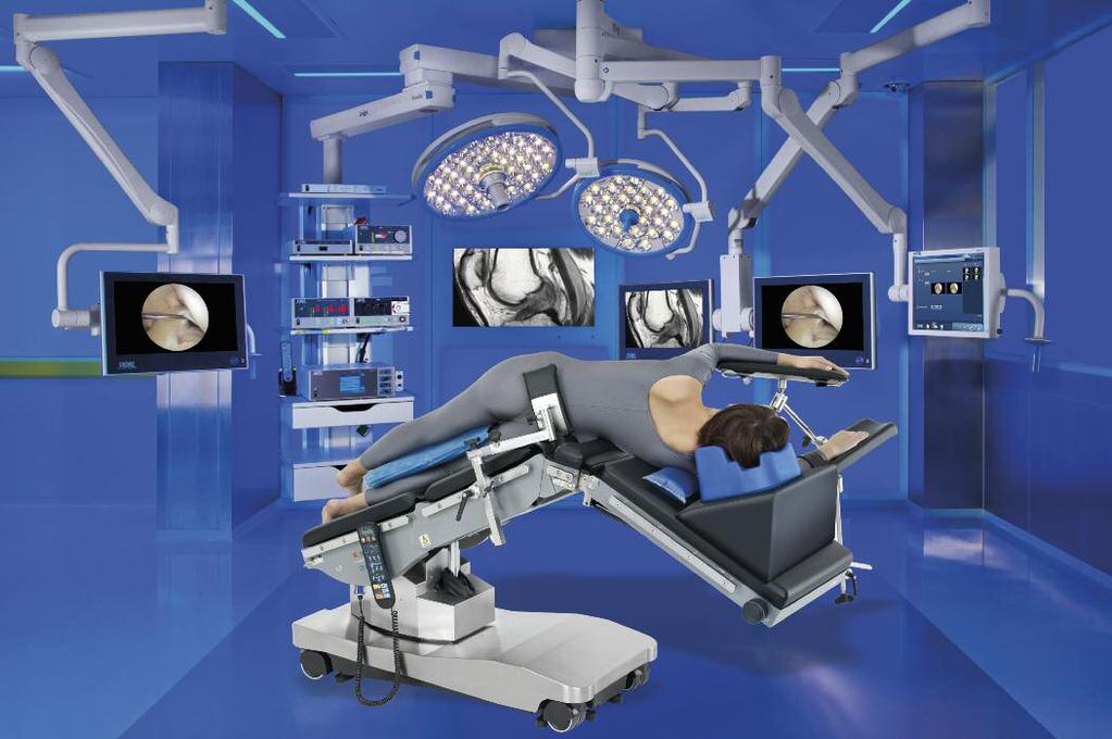 Digital Integration - OR1 All our schaerer arcus operating tables can be equipped with a digital integration feature.