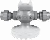 The balance parts allow the downstream pressure to rest on top of the disc, thus allowing for finer adjustments in the Main Valve travel and a smoother operating regulator.