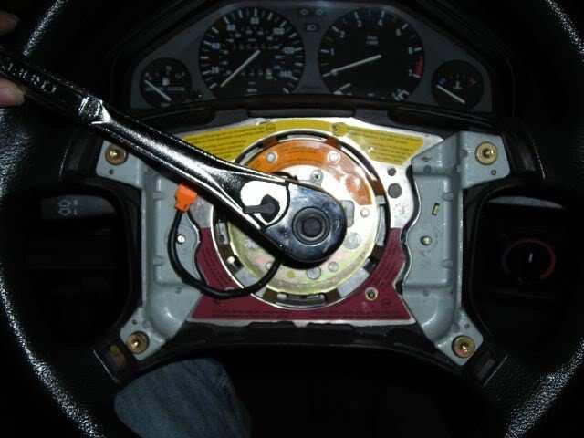 How To Guide: Replace airbag steering wheel with non-airbag wheel - e30tech.com Foru.