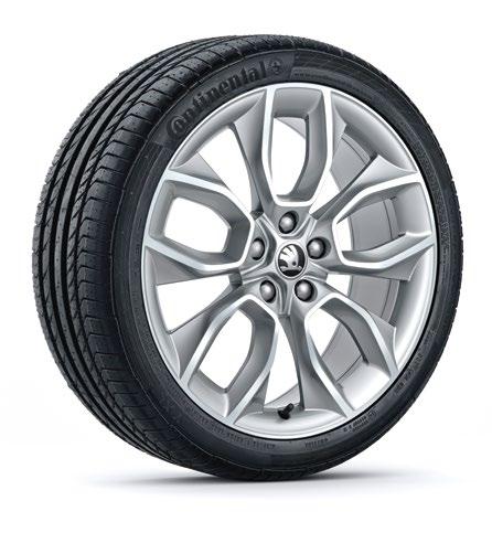 14 Crater 57A071499 HA7 light alloy wheel 8Jx19 for 225/40 R19, 225/45 R19 tyres in anthracite design, brushed Crater 57A071499A 8Z8 light alloy wheel 8Jx19 for 225/40 R19, 225/45 R19 tyres in silver