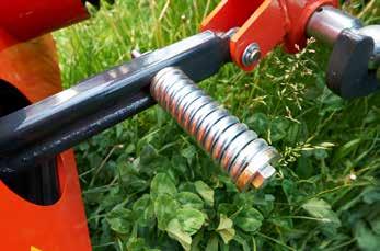 for smaller tractors One-key shear protection on each