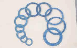 CABLE PROTECTION & MANAGEMENT Metric Thread Material Temp Colour OGK Sealing Washers : Reinforced NBR (Asbestos Free) : -30 C to +105 C : Blue To be used over MVEPL Connector Threads, offer IP68
