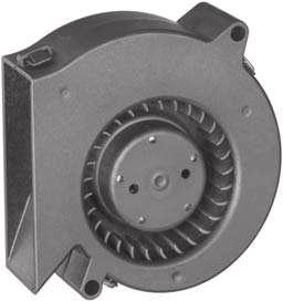 DC Radial Fans Series RL 48 76 x 76 x 7 mm DC radial blower with electronically commutated external rotor motor. Fully integrated commutation electronics.