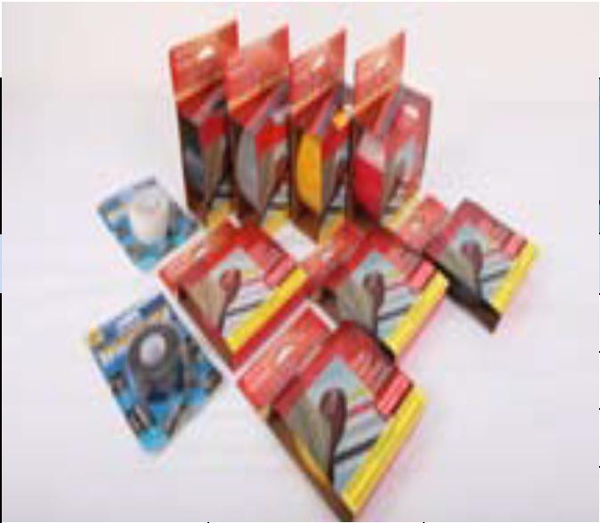 PVC ed Tape 4401BTA 12 66 144 Stylus 440 PVC ed Packaging Tape 4401GTA 12 66 144 Sizes available 12mm, 24mm, 36mm & 48mm