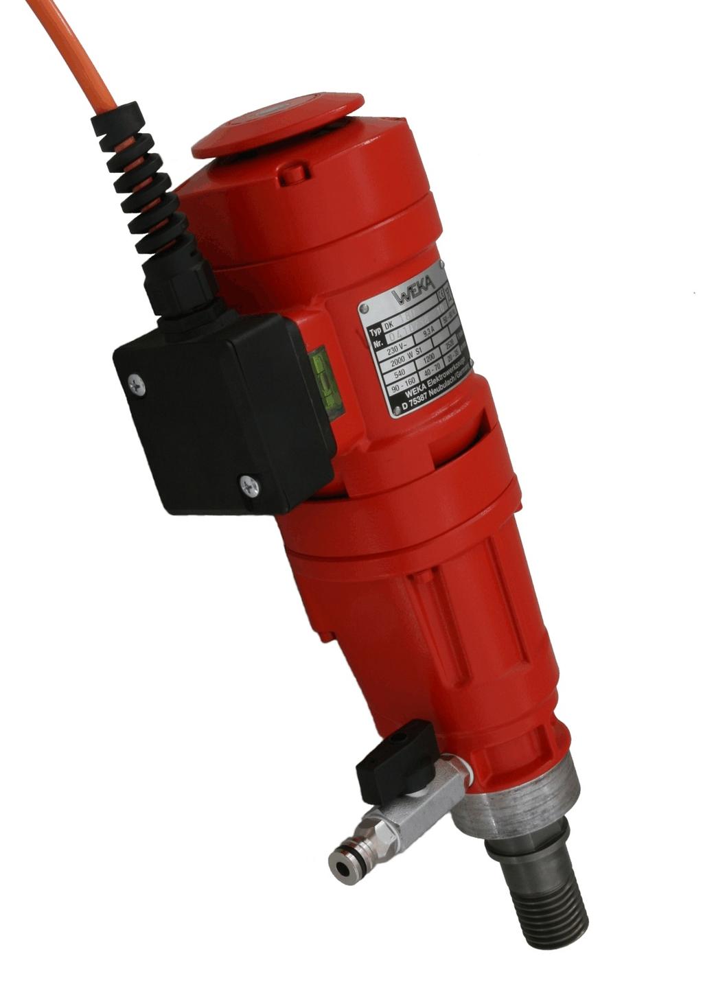 2000 Output power W 1340 Load speed 1/min 540/1200/2520 Length mm 350 Weight kg 5,9 Drilling Ø in concrete c.