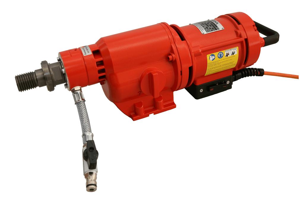 3-Speed Core Drill DK 26 Oil bath lubrication with oil pump High-duty overload clutch Motor protection and soft start by means of
