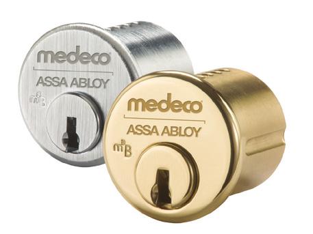 48 Medeco BiLevel Technology Medeco BiLevel BiLevel cylinders offer affordable key control through patent protected keys.