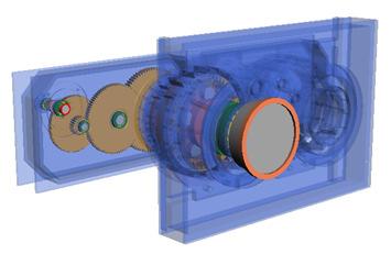 A finite element analysis was applied to displacement in the radial direction of the pinion and rack gear.