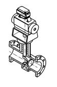 Mounting position of the actuator The actuator must be installed in the specified positions. Other mounting positions must be approved by VETEC before installation.