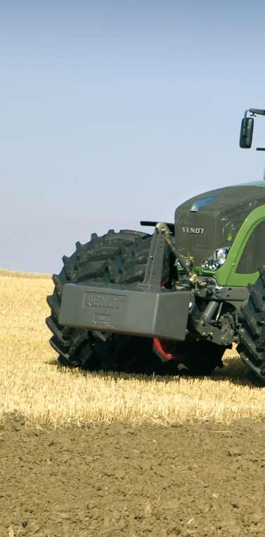 Modern vehicle design paired with superior performance 111 % 72 % fuel costs overall costs 59 % 32 % Low costs per hour When comparing the actual costs involved in investing in a tractor, it is