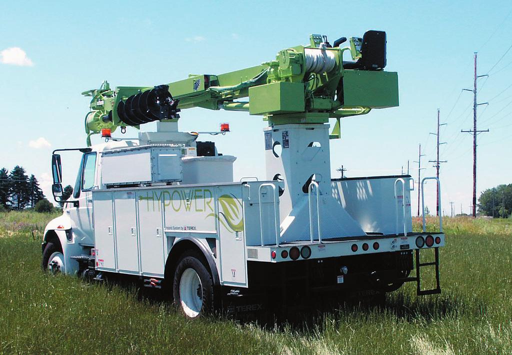 DIFFERENT IN ALL THE RIGHT WAYS Saving fuel while reducing noise and emissions shouldn t force you to compromise on features. With the HyPower hybrid system by Terex, you don t have to.