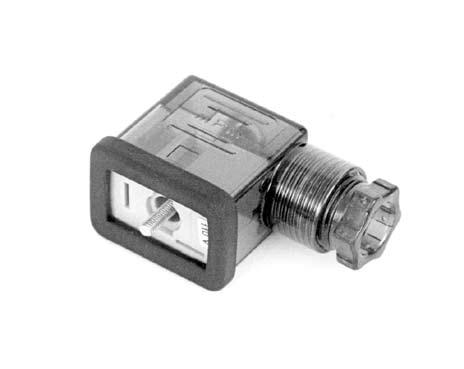 -Voltage Available in,, 0, or 0 Volt; AC or DC only. (Transparent Housing allows LED to be seen) Receptacle with mm spacing mates with Mini-DIN Housing F..79.00.