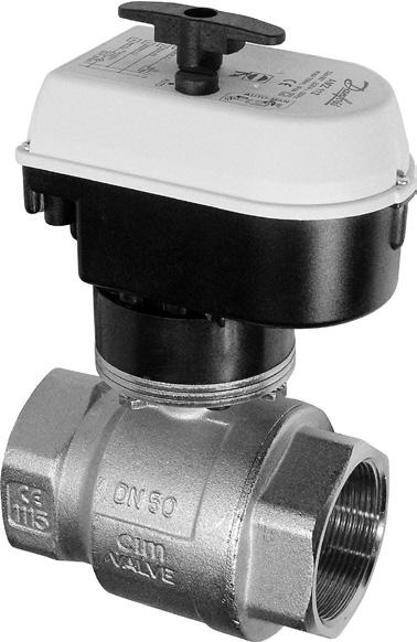 Other compatible room thermostats are available, please see www. danfoss.com/heating for details. The actuator can be controlled by a SPST or SPDT switch.