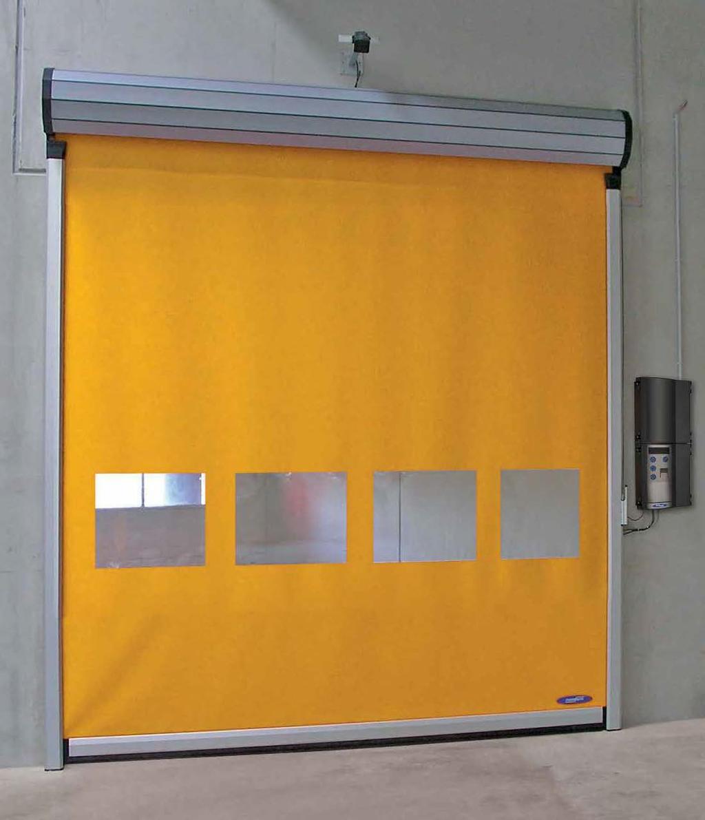 NovoSpeed HARD EDGE FLEX 2.0 The NovoSpeed Flex HardEdge an electrically operated rapid roll door for the retail sector, general industry and commercial and industrial buildings.