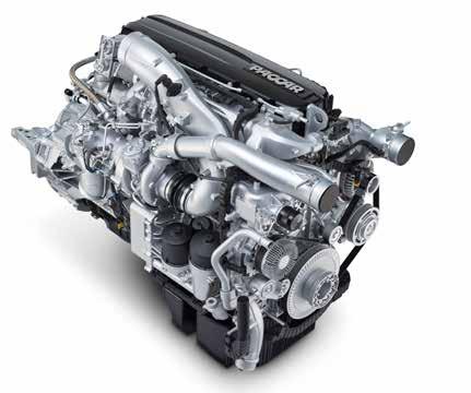 24 High-performance engines World-class transport efficiency starts with the engine. The XF, CF and LF are powered by the latest PACCAR engines.