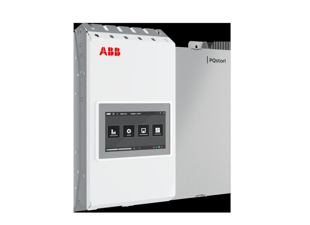 ENERGY STORAGE INVERTERS PQstorI One stop solution for energy storage and power quality s.a. ABB n.v. Power Quality Products Allée Centrale 10 Z.I. Jumet B-6040 Charleroi (Jumet) Belgium Phone: +32(0) 71 250 811 Fax: +32(0) 71 344 007 Email: power.