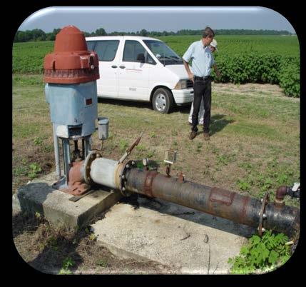 Industrial sized irrigation systems require industrial size power supply systems SOLAR ENERGY STATIONS PRODUCE RELIABLE ELECTRICAL POWER TO LARGE ELECTRIC MOTORS USED TO PUMP THE WATER FROM THE