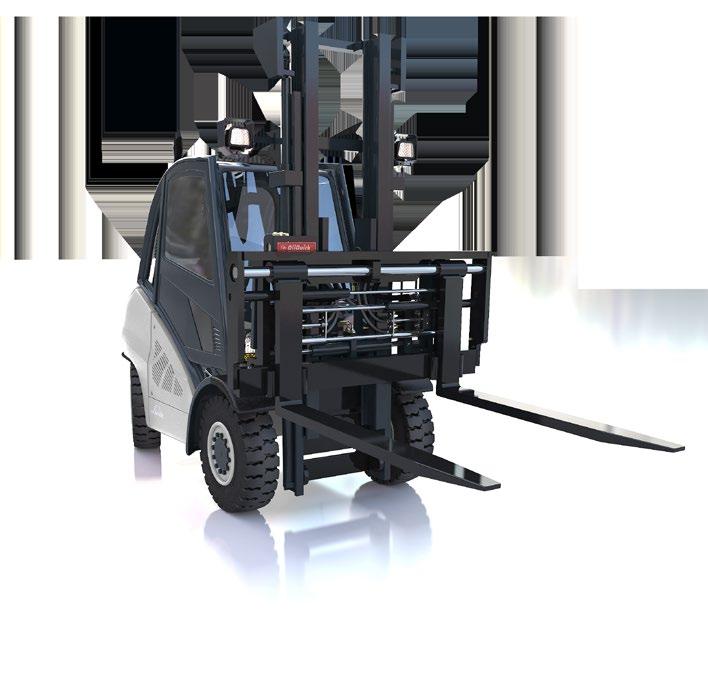 OQT 850i-90 OilQuick OQT 850i-90 is an automatic quick coupler system for large forklift trucks that can couple hydraulic attachments directly