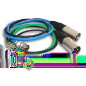Cables RMC-A1 RMC-A2 XLR3 / Lemo