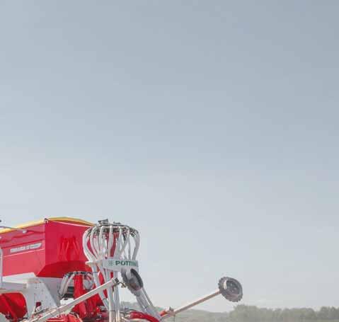 The effective compact disc harrow, unique tyre packer and perfectly designed coulter rail deliver optimum