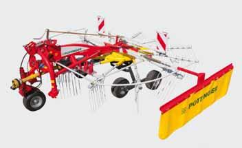 TOP single-rotor rakes Our single-rotor machines are ideal choice for smaller fields.