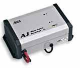The Steca AJ inverter s excellent overload capacity ensures that even critical loads can be operated easily. Electrical load 23