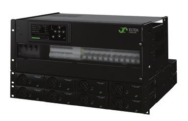 Modular rectifier system, in power rack Support for 24-220 VDC output Built-in controller and distribution options APPLICATION EXAMPLE: SUBSTATIONS IBF DC/AC-INV A complete 19 Inverter system,