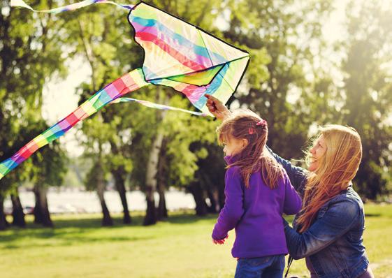 March 2018 Encourage your child s physical activity. Take a walk, fly a kite, or toss a ball.