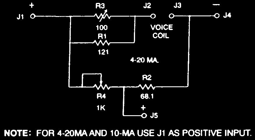 Range B = 3-15 PSIG (4-20 Ma Input Signal Available) C = 3-27 PSIG (4-20 Ma Input Signal Available) E = 2-60 PSIG