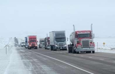 Wyoming s I-80 Corridor Heavy Freight Traffic Major E/W freight corridor Freight = over half of annual traffic Severe Weather Conditions Roadway elevation Heavy winds, heavy