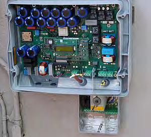 Page 1 of 7 Solar inverter From Wikipedia, the free encyclopedia A solar inverter, or converter or PV inverter, converts the variable direct current (DC) output of a photovoltaic (PV) solar panel