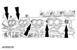 they were removed. Install all push rods back in their original positions. Fig. 215: Identifying Push Rods 27.