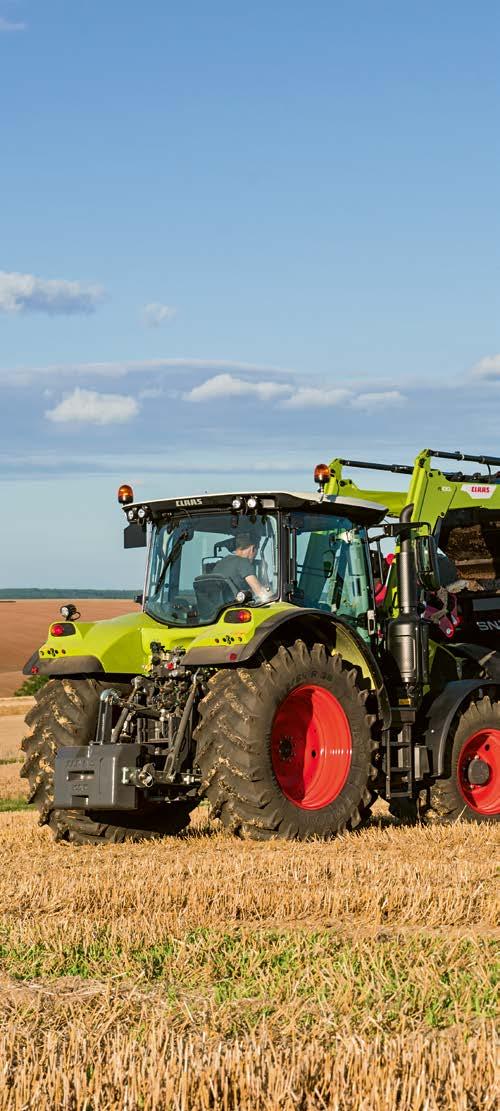 CLAAS front loaders. Everything at your fingertips.