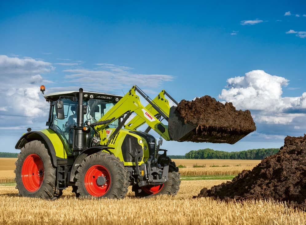 An unbeatable combination. Front loaders and tractors Perfectly integrated front loaders.
