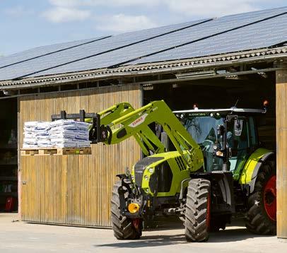 They are perfectly matched, allowing ready access to all maintenance points without restricting your tractor's manoeuvrability.
