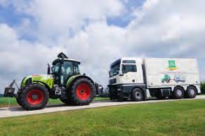 " Seven four-cylinder tractors in the 125-hp range were tested by the independent testing organisation DLG (Deutsche Landwirtschaftsgesellschaft).