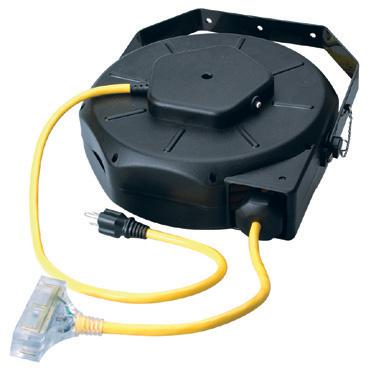 Luma-Site Cord Reels w/lighted Tri Source Conductor Cable Length No.