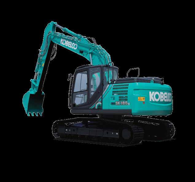 With nimble movement and outstanding digging power, this excavator improves job productivity.