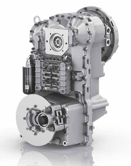 DEPENDABLE POWER The 890H benefits from the unmatched performance of the 270 kw (370 Hp) Cummins QSG 12 Tier 4 Final engine that not only maximizes torque output delivering more power at lower engine
