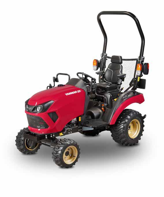 YANMAR SA221 Less is more YANMAR SA424 When the going gets tough Small but perfectly formed is a term that might have been designed to describe the Yanmar SA221.