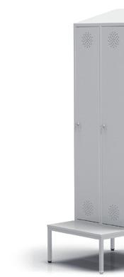 08 E AND STORAGE CABINETS 2-273 Medical wardrobe 2-274 Endoscope storage cabinet 2-275 Endoscope storage cabinet double wardrobe made of stainless steel with bench wing doors with lock and holes for