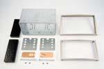 OPEL 1-DIN Radio Panel + Fitting Kit for most popular portable navigation units (Garmin TomTom ecc ) 42.