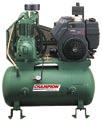 TWO-STAGE, DUPLEX AIR COMPRESSORS For extra air delivery when you need it without wasted space.