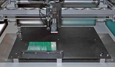 PCB holding fixture Dispensing area The standard PCB holding fixture size of the