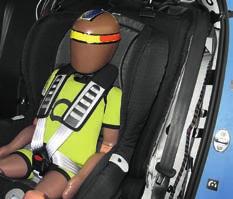 The child seats feature variability and numerous setting options to adapt them to the changing size of your children.