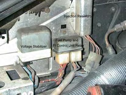 Electronic Control Unit Can be found on the bulkhead of the passenger