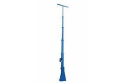 20 Foot 5-Stage Fixed Mount Light Mast - Extends up to 20' -