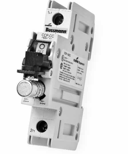 UL Class CC, Midget and IEC 10x38 fuses The revolutionary Cooper Bussmann CCP is 1/3 the footprint of a molded case circuit breaker.